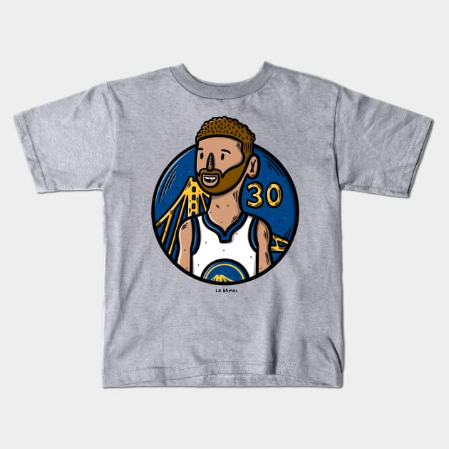 Curry - GSW Kids T-Shirt by La Bemol